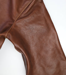 A-2 Military Flight Jacket, size 46, Russet Vicenza Horsehide