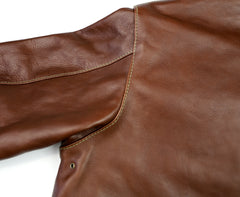 A-2 Military Flight Jacket, size 46, Russet Vicenza Horsehide