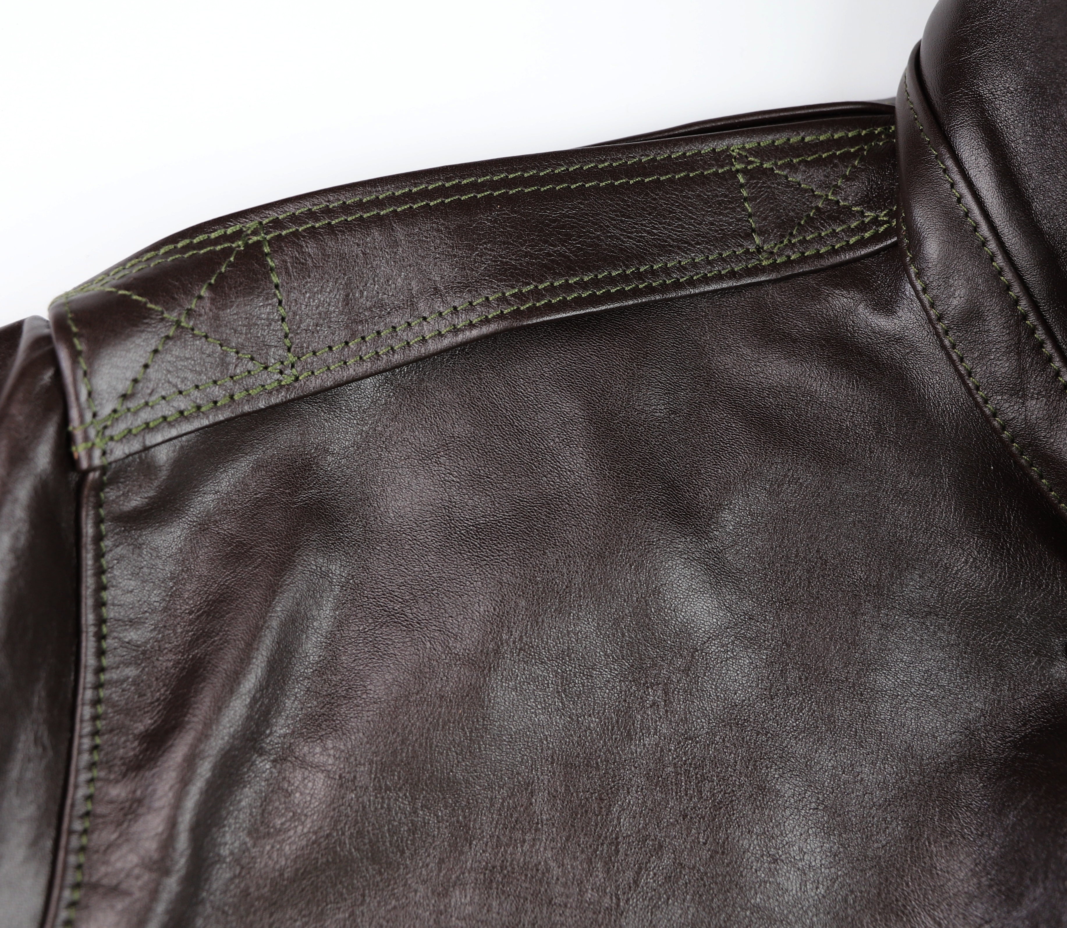 Aero A-2 Military Flight Jacket, size 48, Dark Seal Vicenza Horsehide