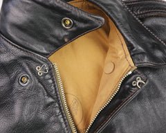 Aero A-2 Military Flight Jacket, size 40, Blackened Brown, Gently Worn