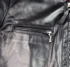 Aero Board Racer, size 38, Black Pinnacle Horsehide, Gently Worn