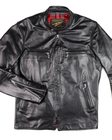 Aero Board Racer, size 38, Black Pinnacle Horsehide, Gently Worn
