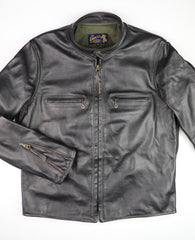 Aero Board Racer, size 46, Blackened Brown Vicenza Horsehide