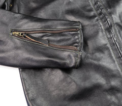 Aero Board Racer, size 46, Blackened Brown Vicenza Horsehide