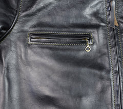 Aero Board Racer, size 40, Blackened Brown Vicenza Horsehide