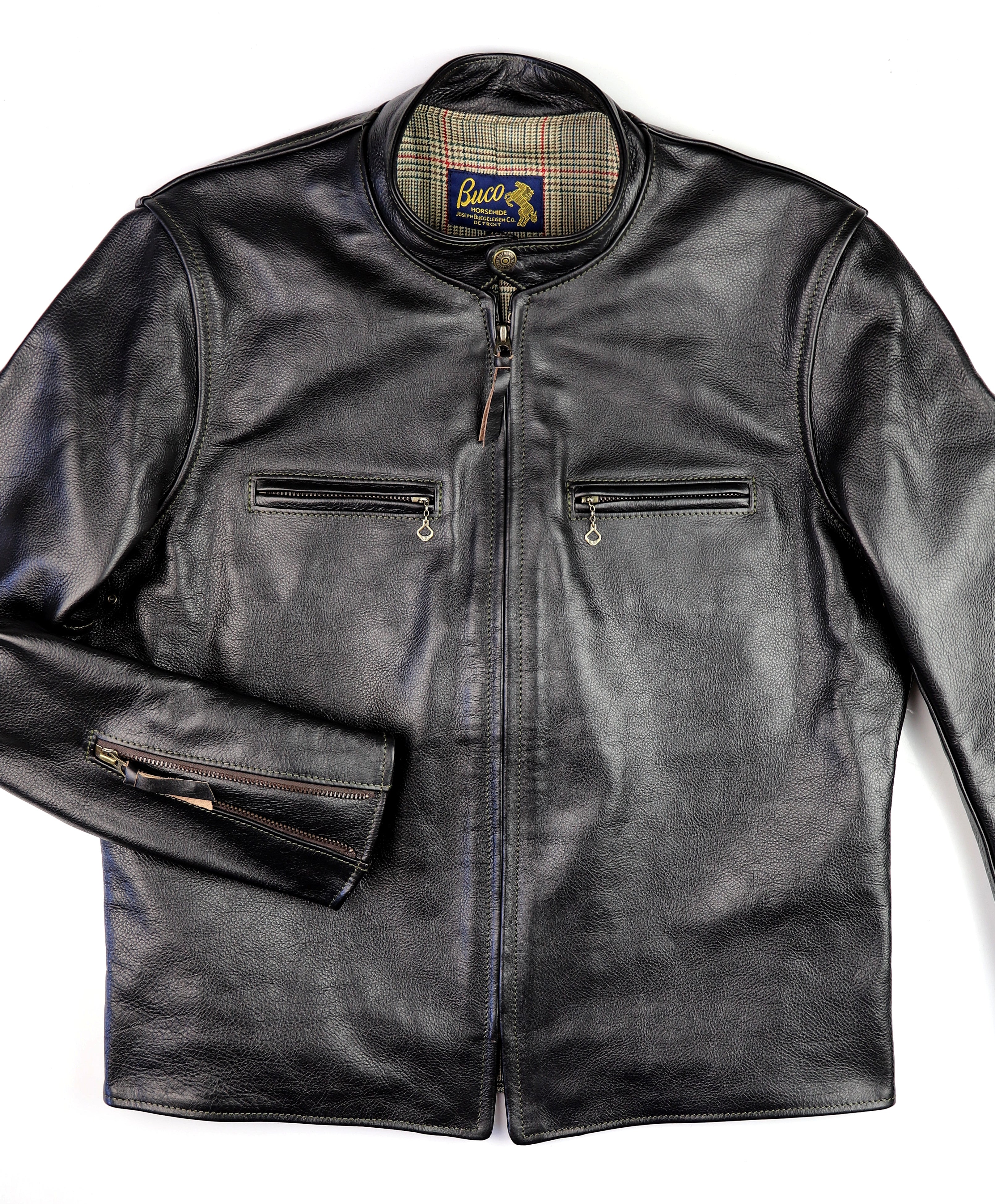 Aero Board Racer, size 46, Blackened Brown Vicenza Horsehide