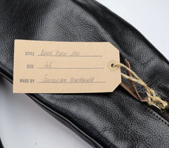 Aero Board Racer, size 46, Blackened Brown Vicenza Horsehide