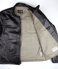 Aero Board Racer, size 48, Blackened Brown Vicenza Horsehide