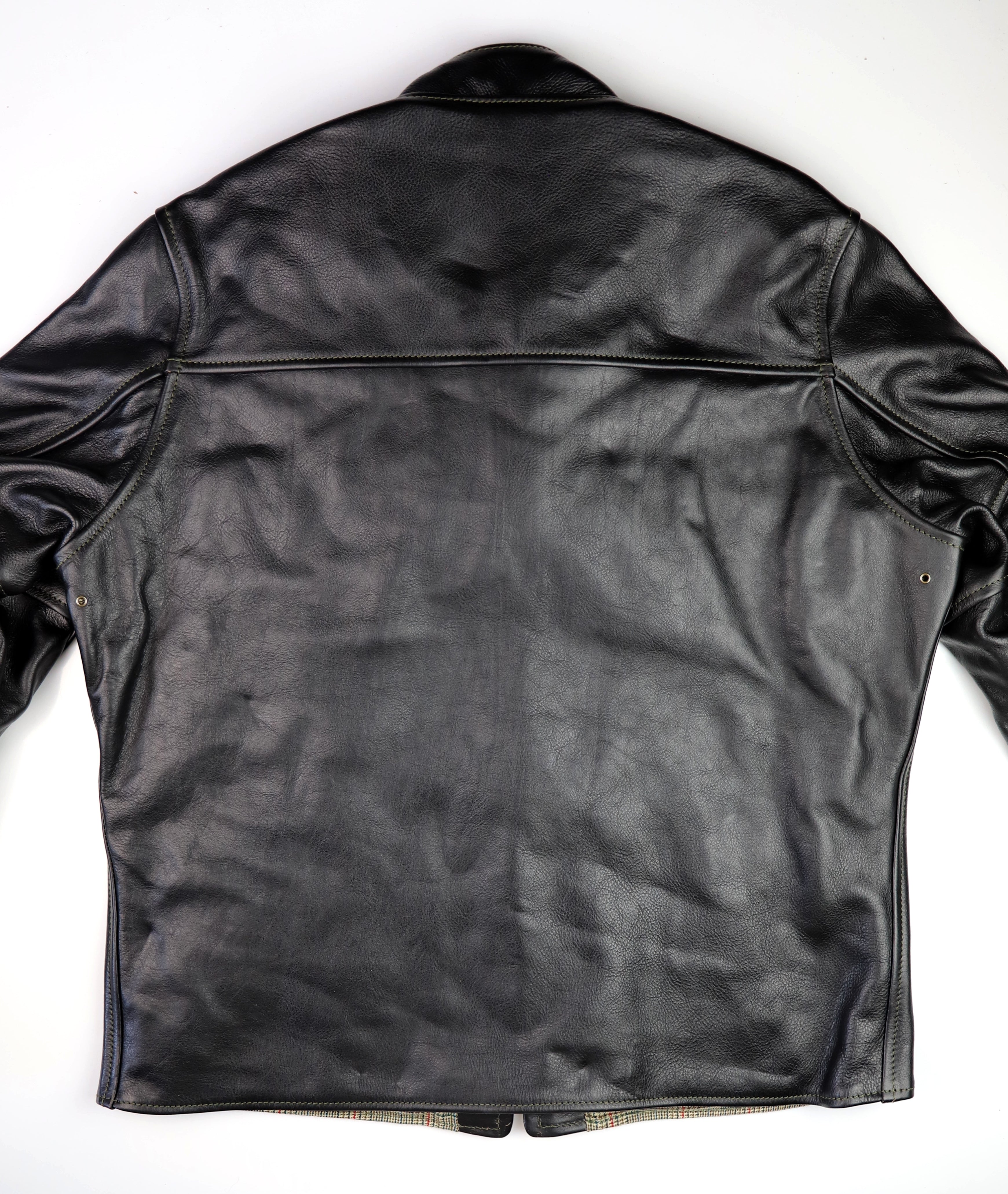 Aero Board Racer, size 48, Blackened Brown Vicenza Horsehide