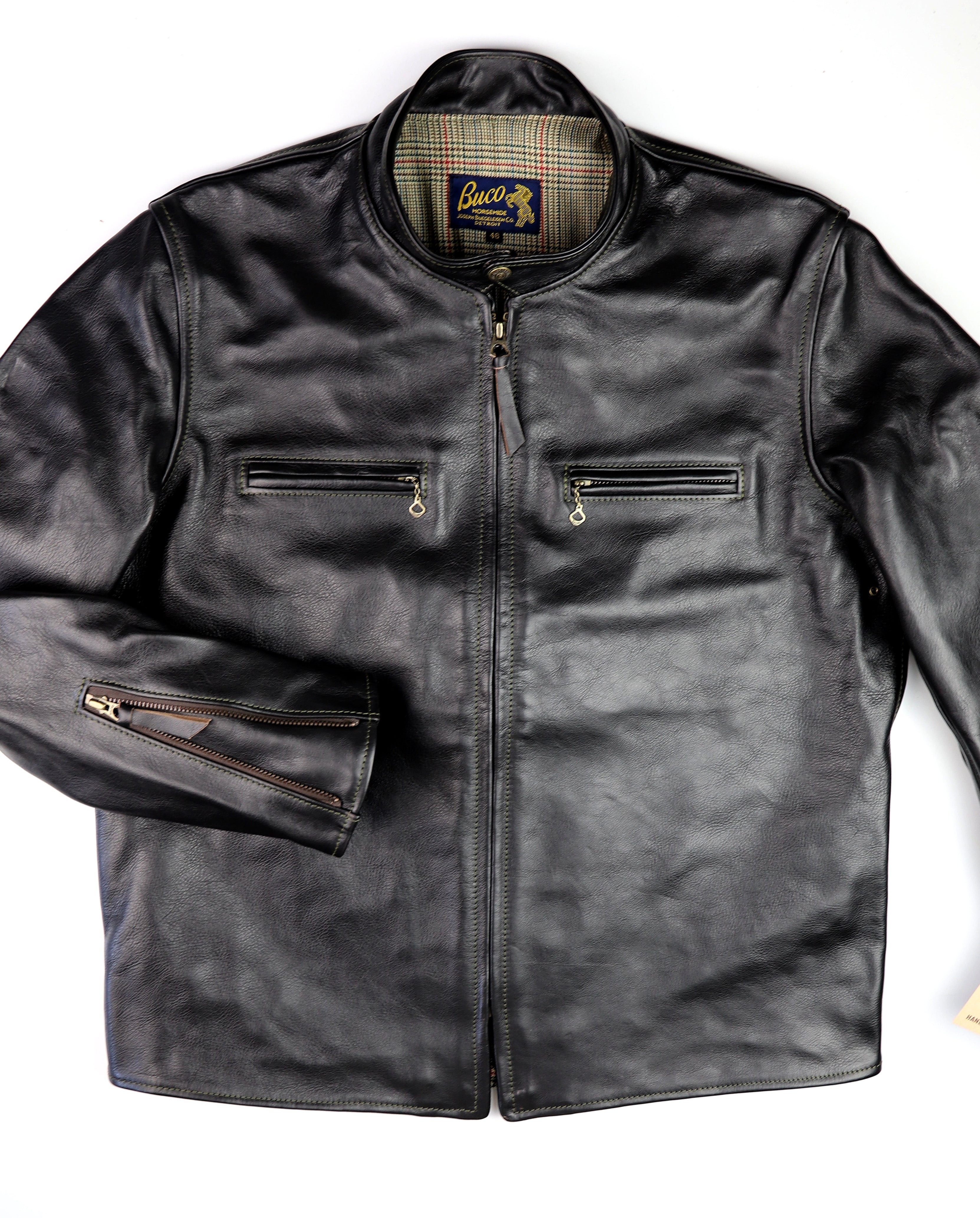 Aero Board Racer, size 48, Blackened Brown Vicenza Horsehide