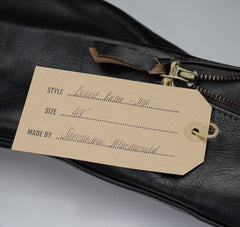 Aero Board Racer, size 48, Blackened Brown Vicenza Horsehide