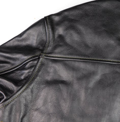 Aero Board Racer, size 48, Blackened Brown Vicenza Horsehide