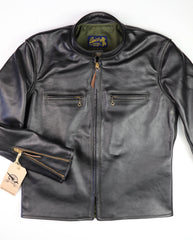 Aero Board Racer, size 40, Blackened Brown Vicenza Horsehide