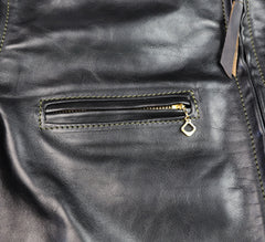 Aero Board Racer, size 44, Blackened Brown Vicenza Horsehide