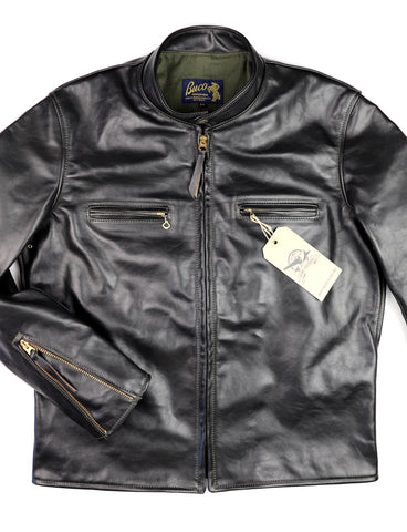 Aero Board Racer, size 44, Blackened Brown Vicenza Horsehide