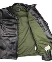 Aero Board Racer, size 44, Blackened Brown Vicenza Horsehide