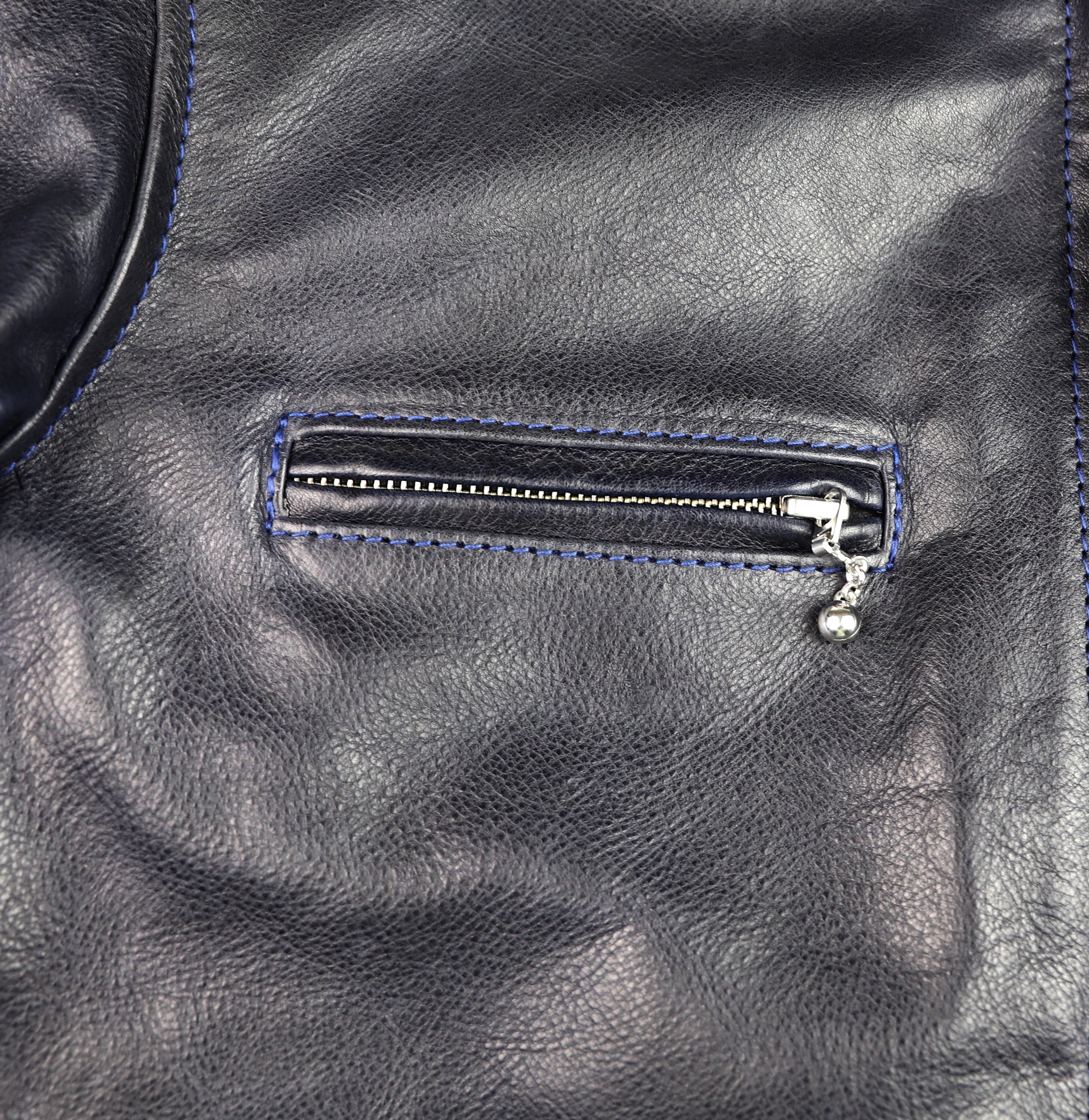 Aero Board Racer, size 36, Navy Blue Vicenza Horsehide