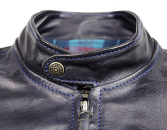 Aero Board Racer, size 36, Navy Blue Vicenza Horsehide