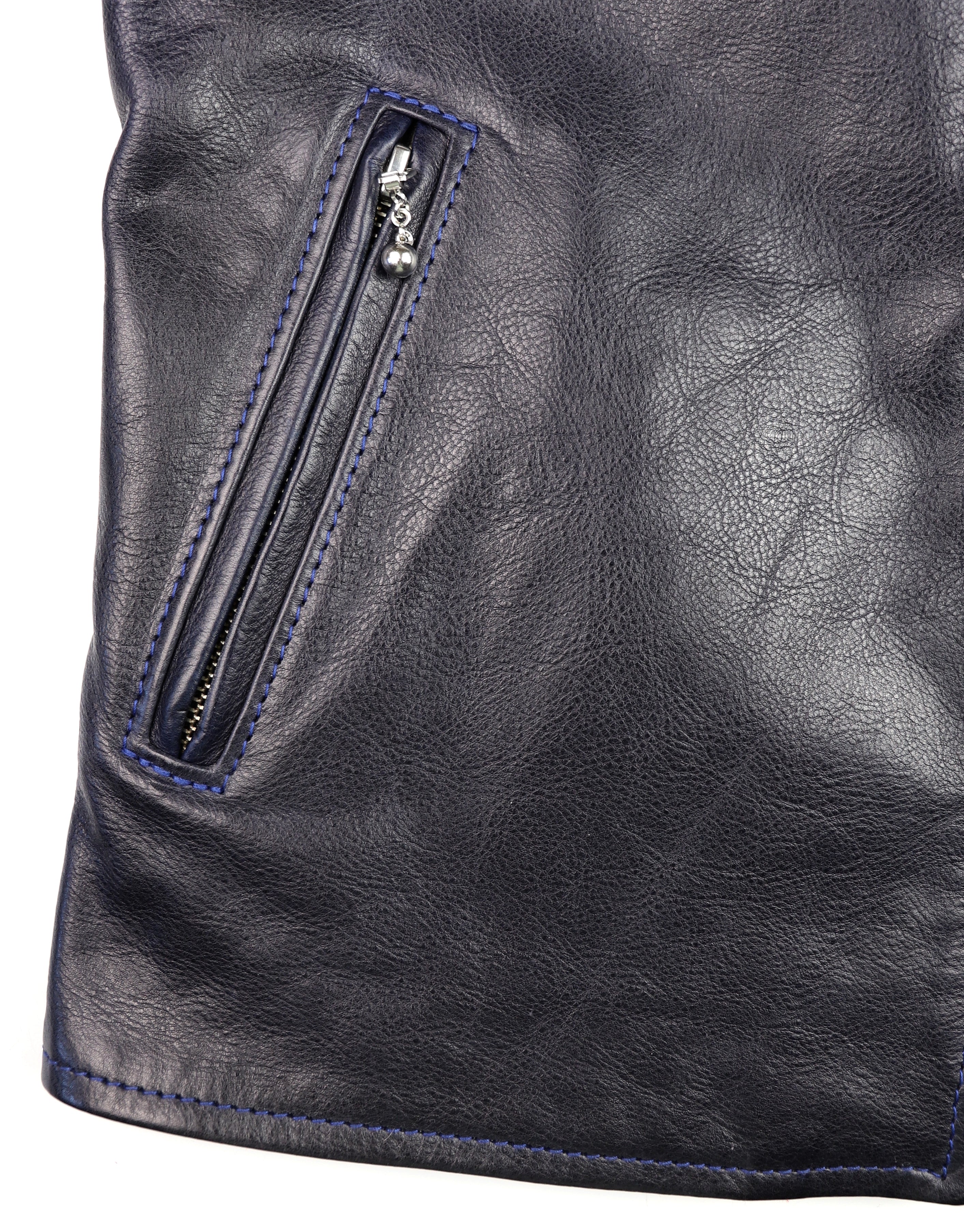 Aero Board Racer, size 36, Navy Blue Vicenza Horsehide