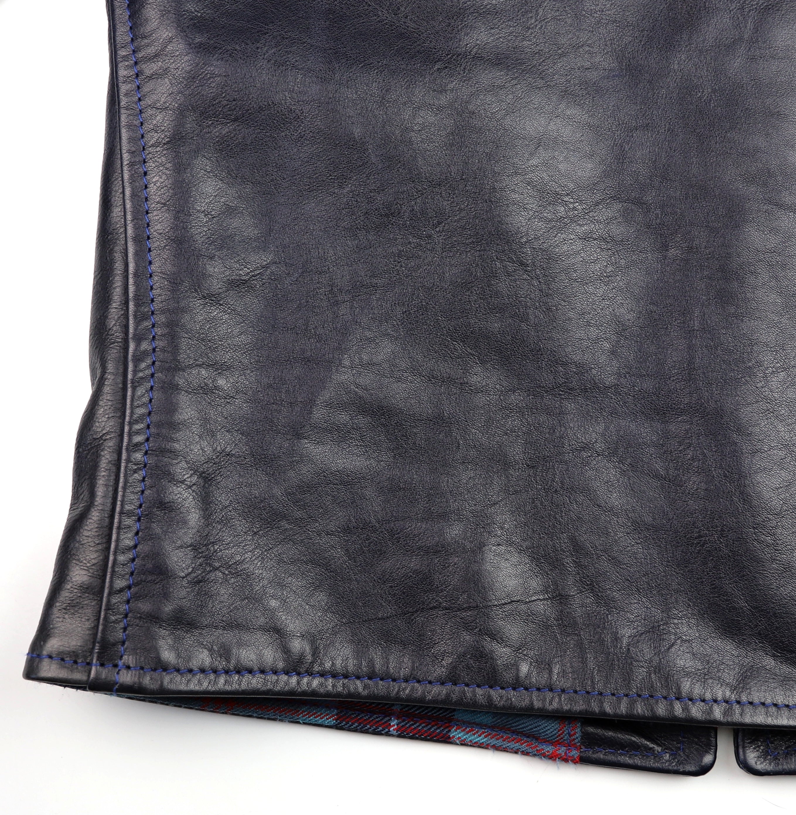 Aero Board Racer, size 36, Navy Blue Vicenza Horsehide