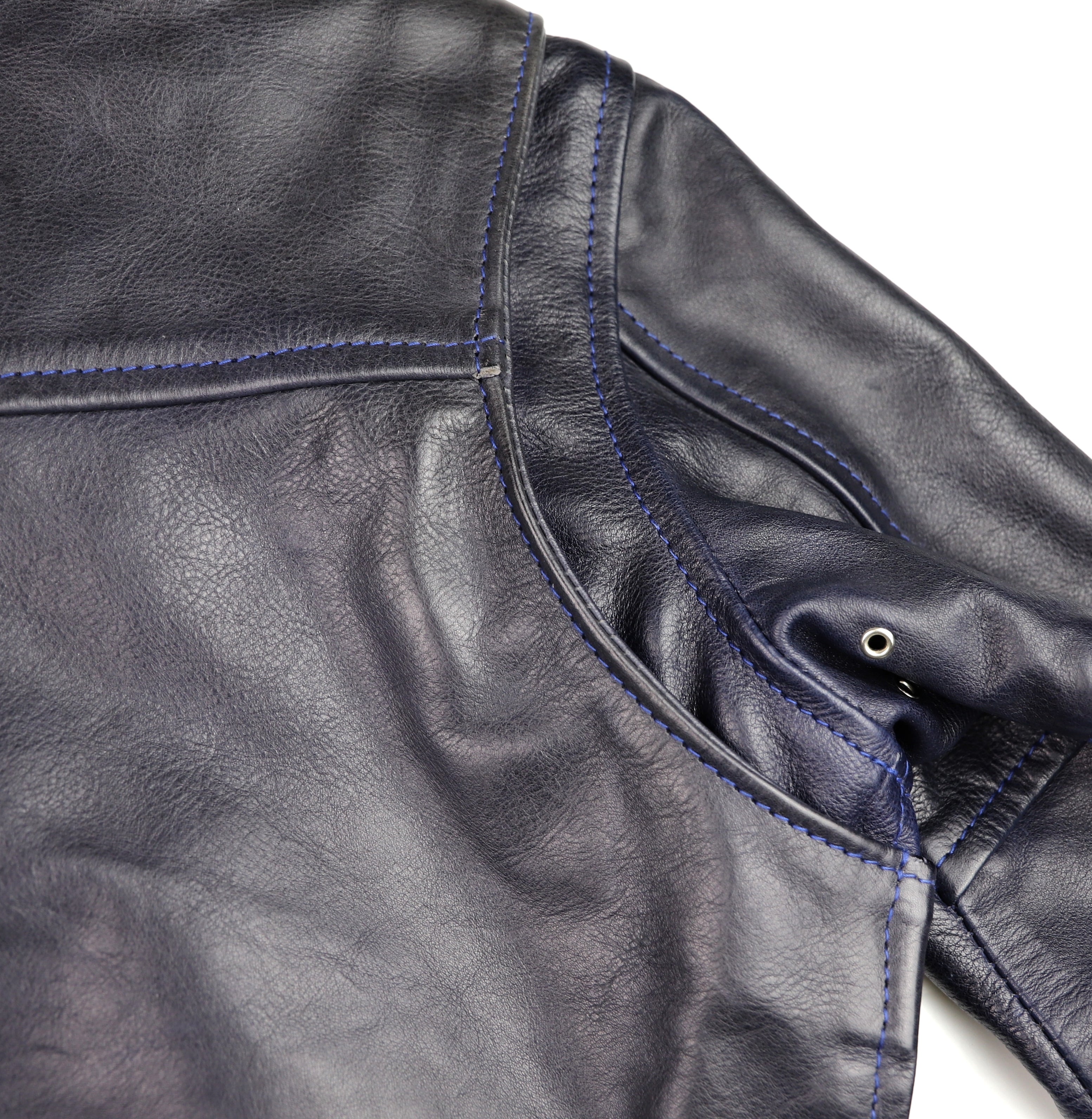 Aero Board Racer, size 36, Navy Blue Vicenza Horsehide