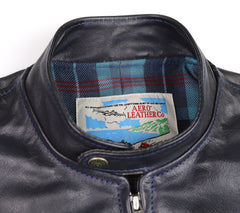 Aero Board Racer, size 36, Navy Blue Vicenza Horsehide