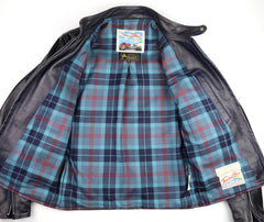 Aero Board Racer, size 36, Navy Blue Vicenza Horsehide