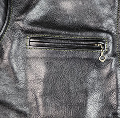 Aero Board Racer, size 40, Blackened Brown Vicenza Horsehide