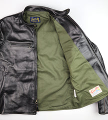 Aero Board Racer, size 40, Blackened Brown Vicenza Horsehide