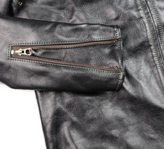 Aero Board Racer, size 40, Blackened Brown Vicenza Horsehide