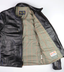 Aero Board Racer, size 40, Blackened Brown Vicenza Horsehide