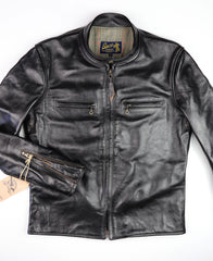Aero Board Racer, size 40, Blackened Brown Vicenza Horsehide