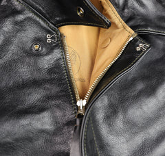 Aero A-2 Military Flight Jacket, size 42, Blackened Brown Vicenza Horsehide