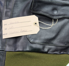 Aero A-2 Military Flight Jacket, size 40, Blackened Brown Vicenza Horsehide
