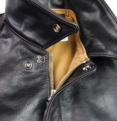 Aero A-2 Military Flight Jacket, size 42, Blackened Brown Vicenza Horsehide