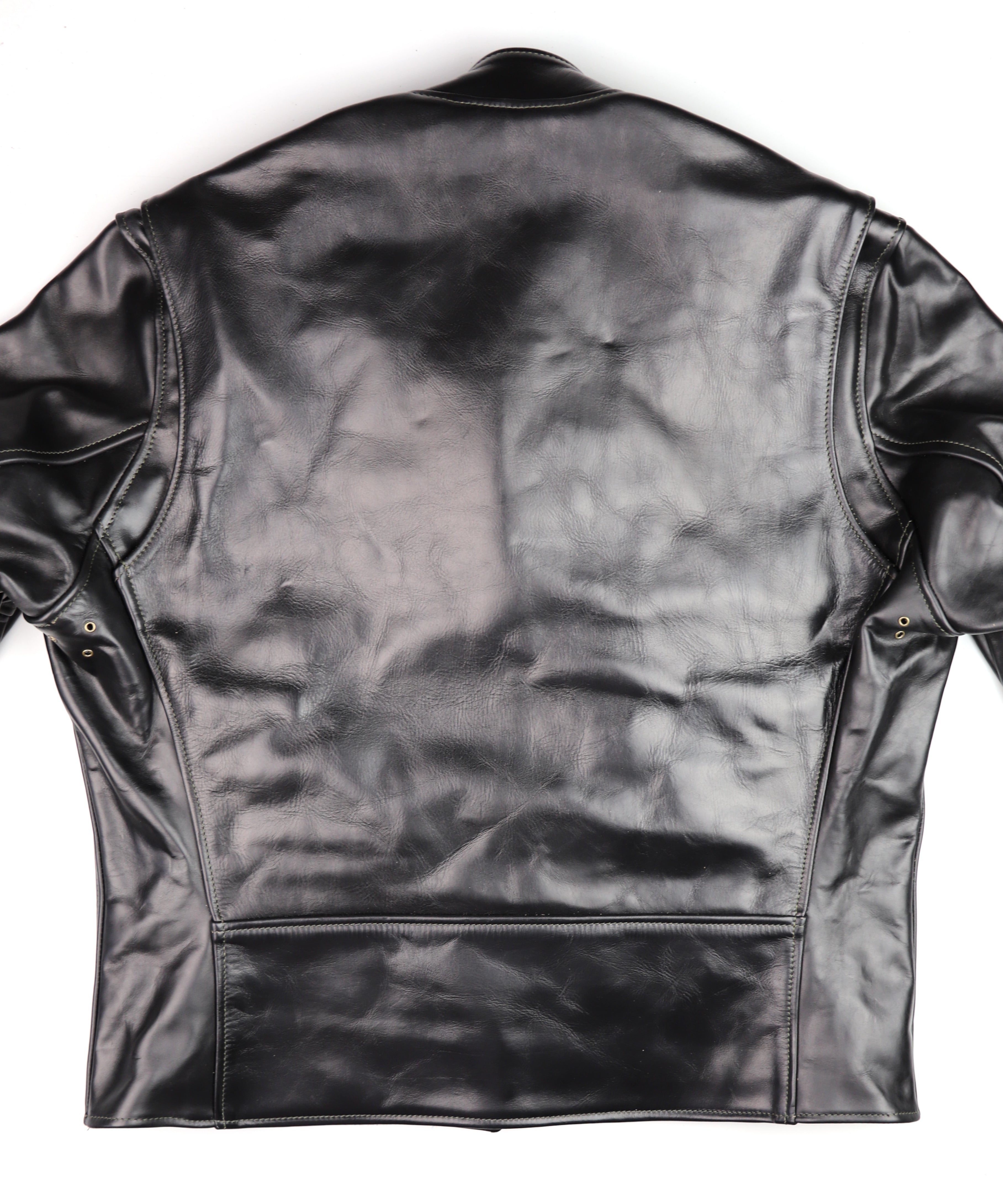 Aero Cafe' Racer, size 48, Black CXL Steerhide