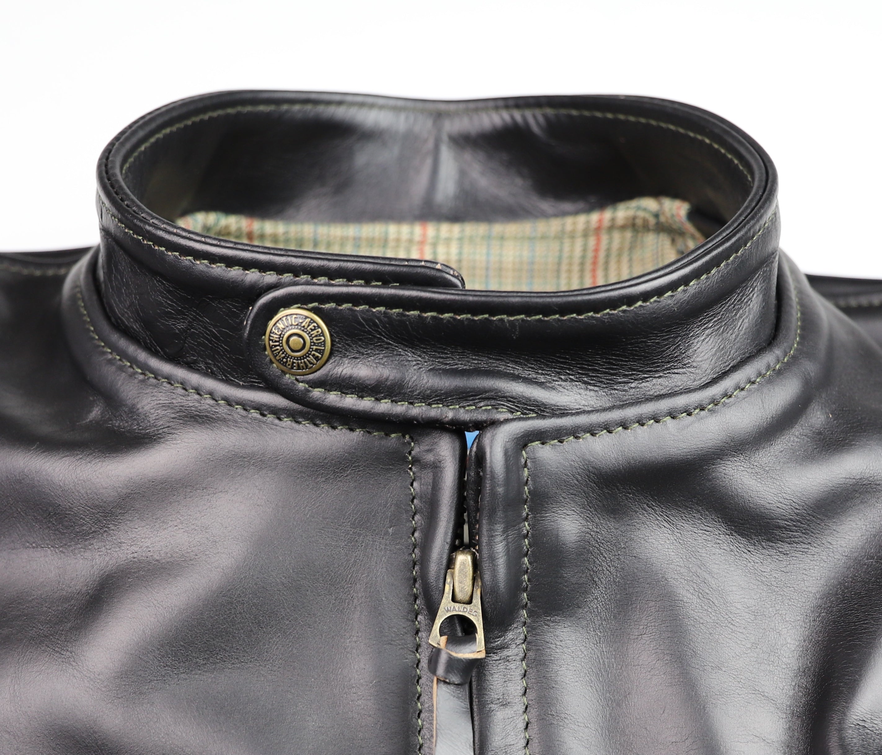 Aero Cafe' Racer, size 48, Black CXL Steerhide