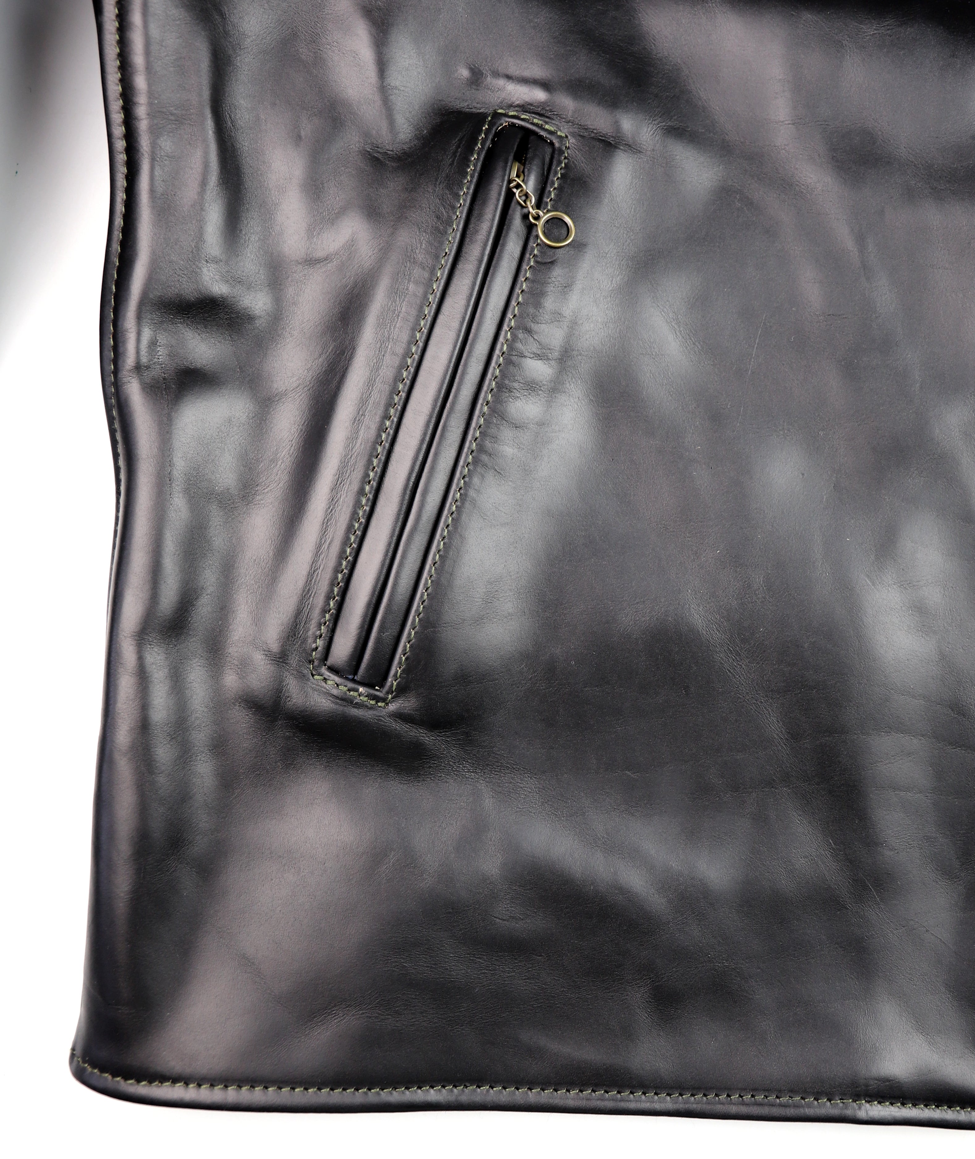 Aero Cafe' Racer, size 48, Black CXL Steerhide