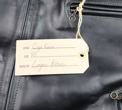 Aero Cafe' Racer, size 48, Black CXL Steerhide