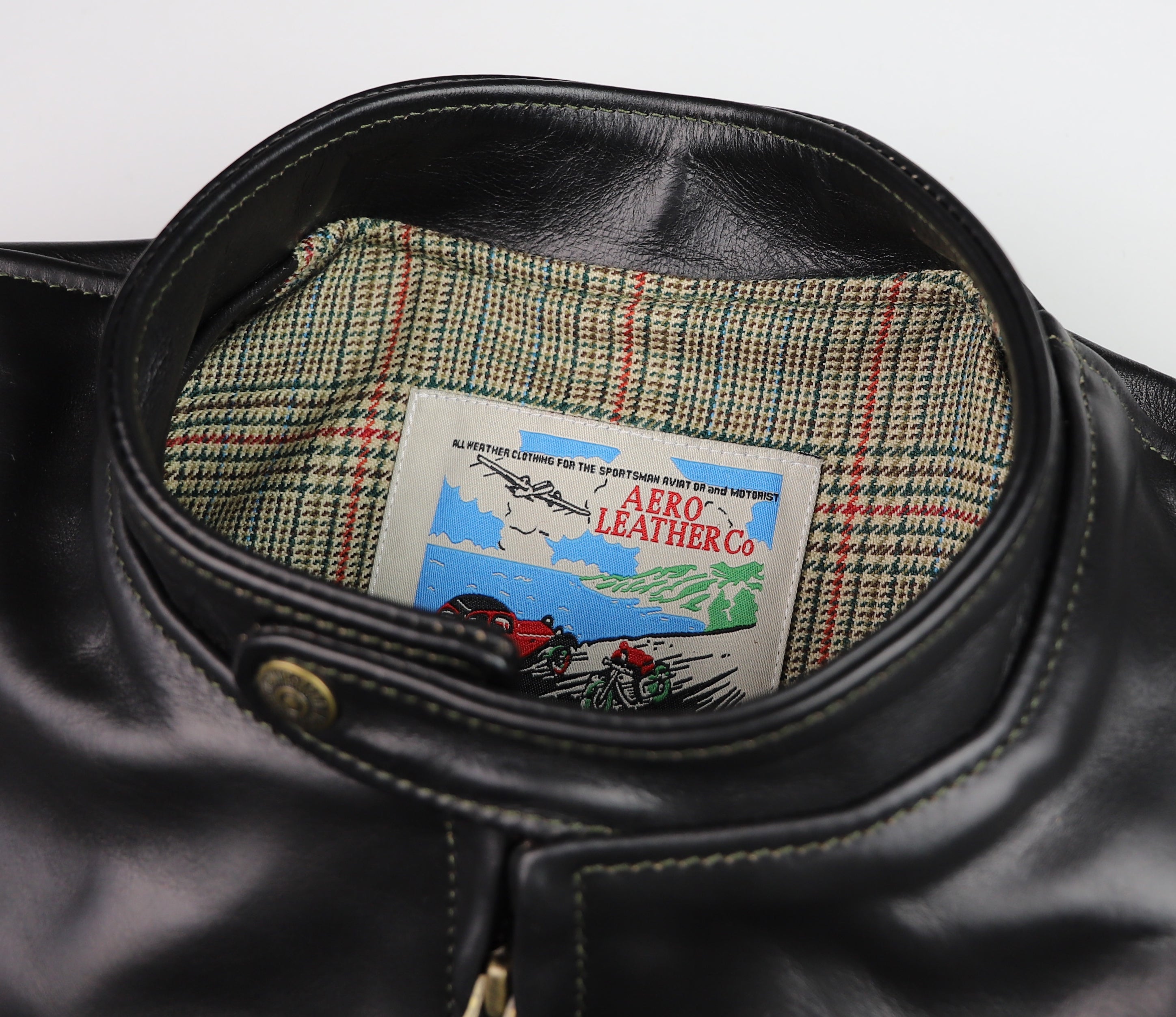 Aero Cafe' Racer, size 48, Black CXL Steerhide