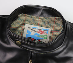 Aero Cafe' Racer, size 48, Black CXL Steerhide