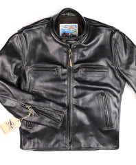 Aero Cafe' Racer, size 42, Black CXL Steerhide
