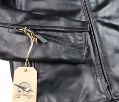 Aero Cafe' Racer, size 42, Black CXL Steerhide