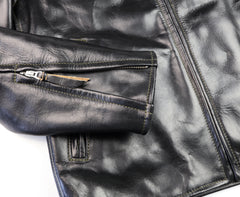Aero Cafe' Racer, size 40, Black CXL Steerhide