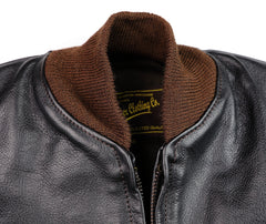Aero College Jacket, size 38 (fits like 42), Blackened Brown Vicenza Horsehide
