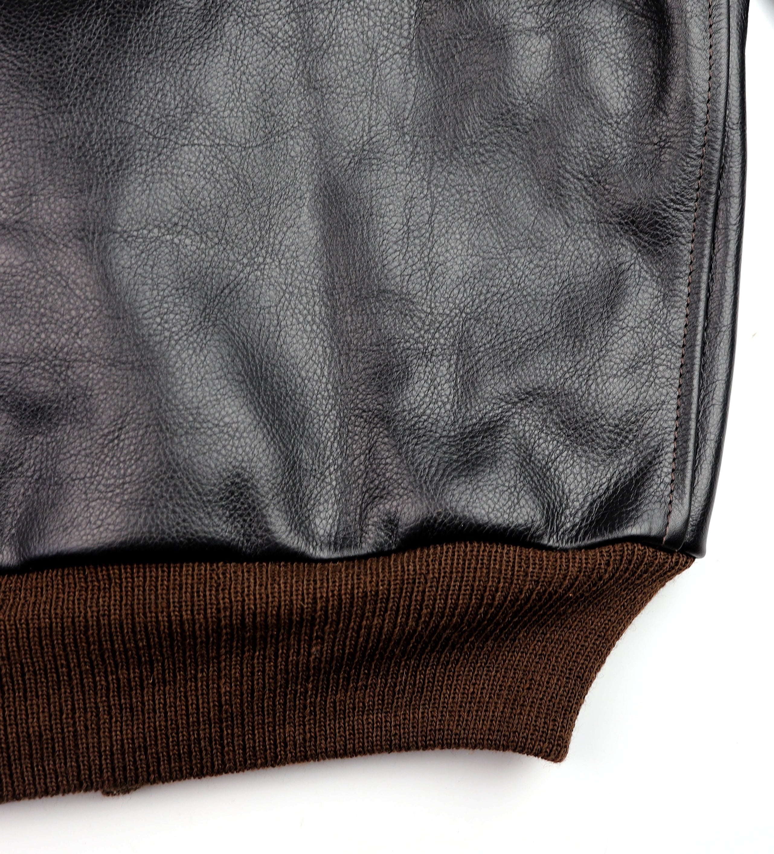 Aero College Jacket, size 38 (fits like 42), Blackened Brown Vicenza Horsehide