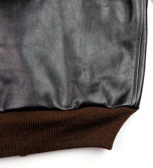 Aero College Jacket, size 38 (fits like 42), Blackened Brown Vicenza Horsehide