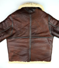 Aero D-1 Military Flight Jacket, size 40, Redskin with Dark Seal Vicenza Trim
