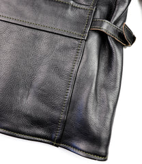 Aero Half Belt Deluxe, size 38 (fits like size 42), Blackened Brown Vicenza