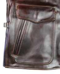 Aero Half Belt Deluxe, size 40 (fits like size 42), Brown CXL FQHH